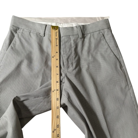 Express Photographer Striped Trouser Pants Size 28/30 Office Business Casual - Picture 11 of 13